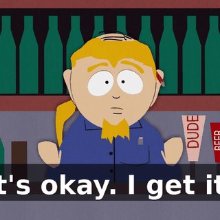 It's okay. I get it.