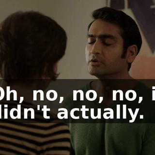 Oh, no, no, no, it didn't actually.