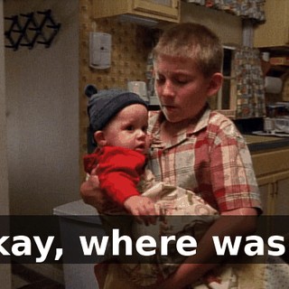 Okay, where was I?