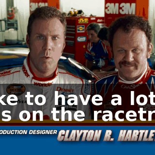 We like to have a lot of laughs on the racetrack...