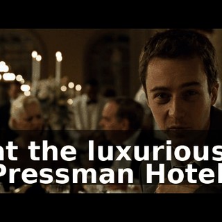 at the luxurious Pressman Hotel.