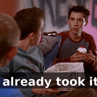 I already took it.