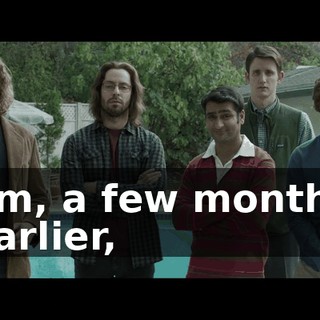um, a few months earlier,