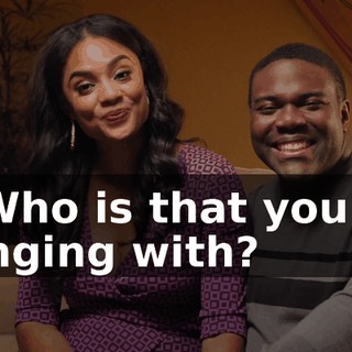 - Who is that you're singing with?