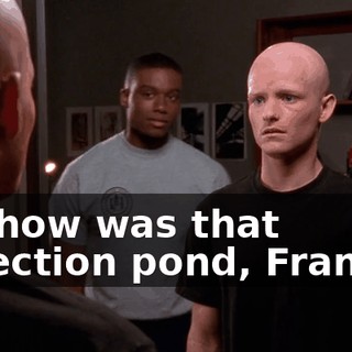 So, how was that reflection pond, Francis?