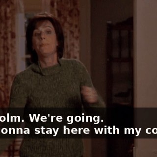 - Malcolm. We're going. - I'm gonna stay here with my cousins.