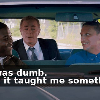 - It was dumb. - But it taught me something.