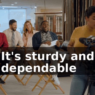It's sturdy and dependable