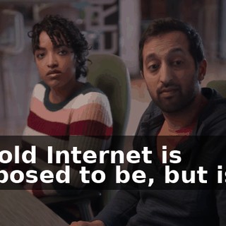 the old Internet is supposed to be, but isn't.