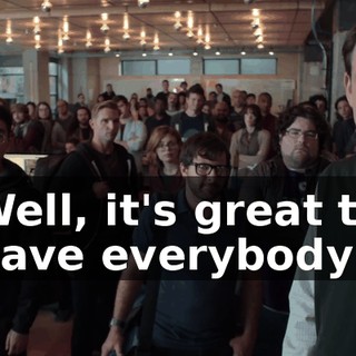 Well, it's great to have everybody