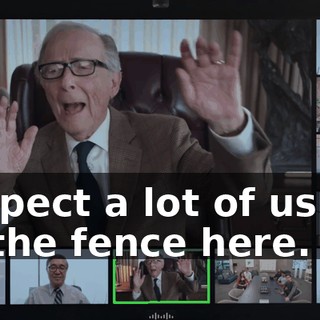 I expect a lot of us are on the fence here.