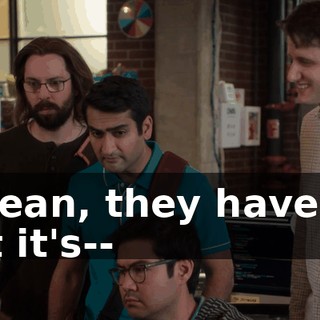I mean, they haven't, but it's--