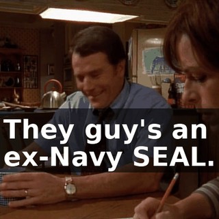 They guy's an ex-Navy SEAL.