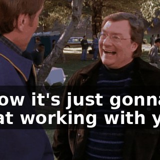 I know it's just gonna be great working with you.