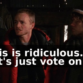 This is ridiculous. Let's just vote on it!