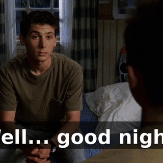 Well... good night.
