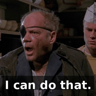 I can do that.