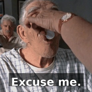Excuse me.