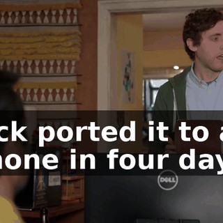 Jack ported it to a phone in four days.