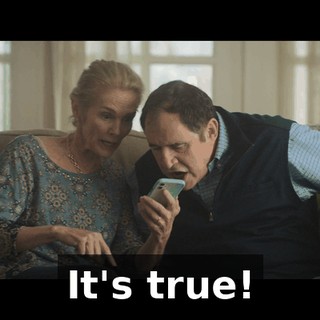 It's true!
