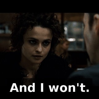 And I won't.