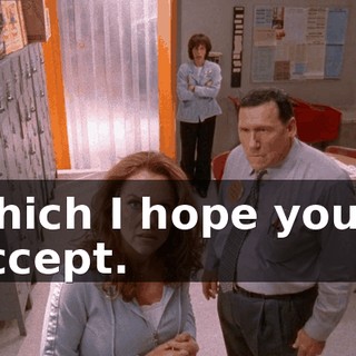 which I hope you'll accept.