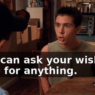 You can ask your wishing hole for anything.
