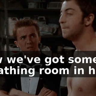 Now we've got some breathing room in here.