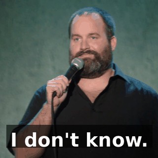 I don't know.