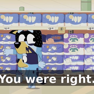 You were right.