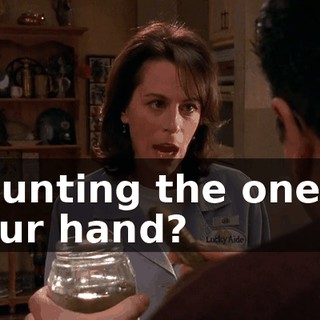 Counting the one in your hand?