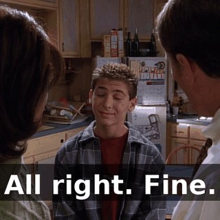 All right. Fine.