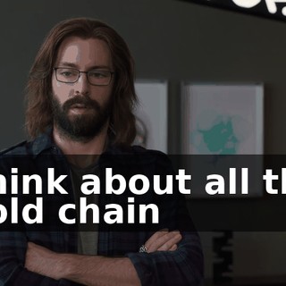 Think about all the gold chain