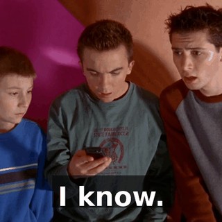 I know.