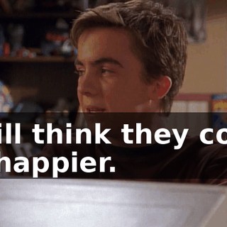 I still think they could be happier.