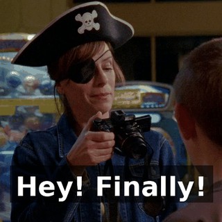 Hey! Finally!