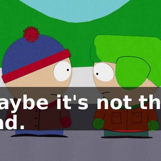 Maybe it's not that bad.