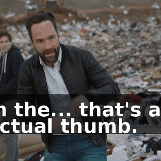 In the... that's an actual thumb.