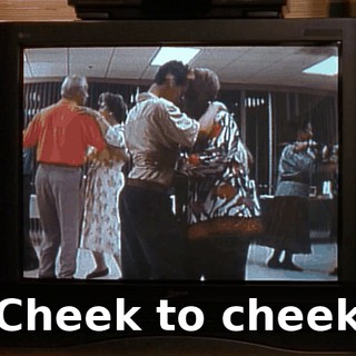 ♪ Cheek to cheek ♪