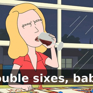 Double sixes, baby!