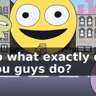 So what exactly do you guys do?