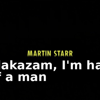 ♪ Alakazam, I'm half of a man ♪