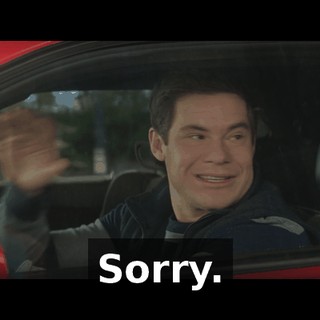 Sorry.