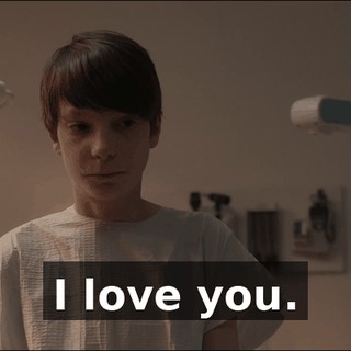 I love you.