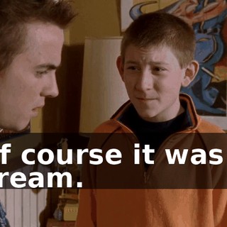 Of course it was a dream.