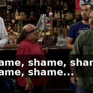 - Shame, shame, shame... - Shame, shame...