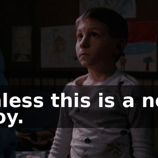Unless this is a new ploy.