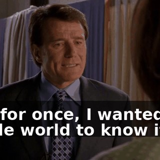 and for once, I wanted the whole world to know it.