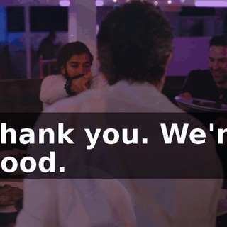 Thank you. We're good.