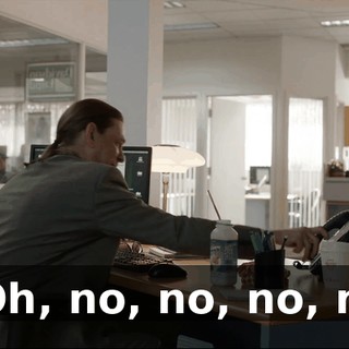 - Oh, no, no, no, no.